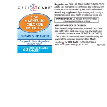 Slow Magnesium Chloride + Calcium